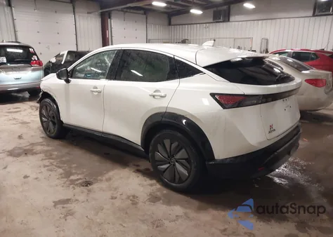 2025 Nissan Ariya Engage z USA, uszkodzony, nr VIN JN8AF0BE2SM460059